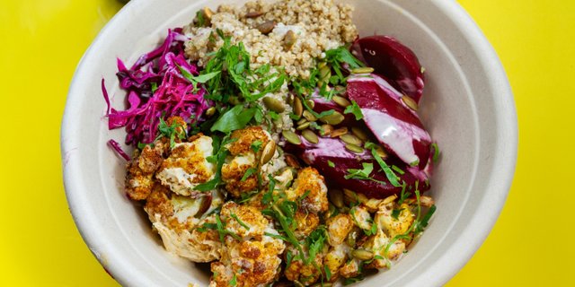 Falafel Plant Harvest Salad