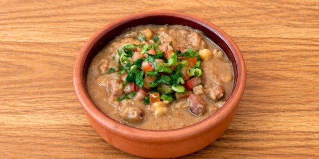 Hearty Fava & Chickpeas