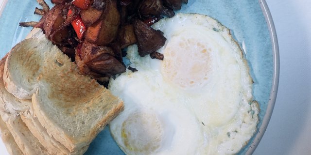 Classic Two-Egg Breakfast