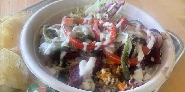 Red Pastrami Beets Philly Style Bowl