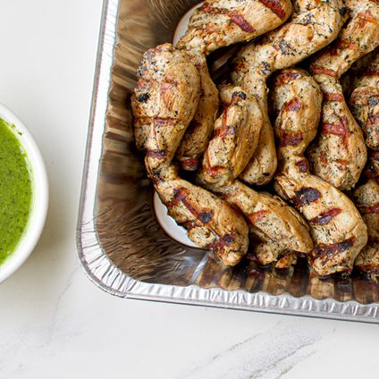 Grilled Chicken Pesto