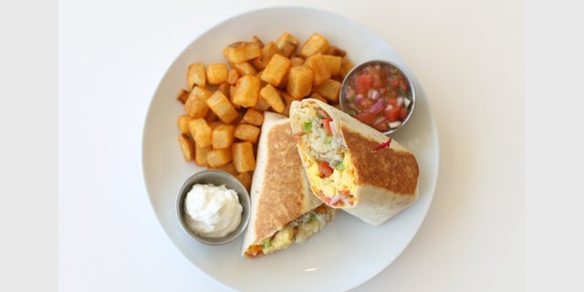 Veggie Breakfast Burrito Box