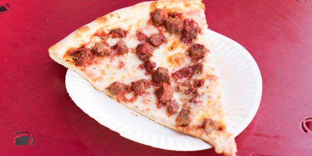 Meatball Pizza