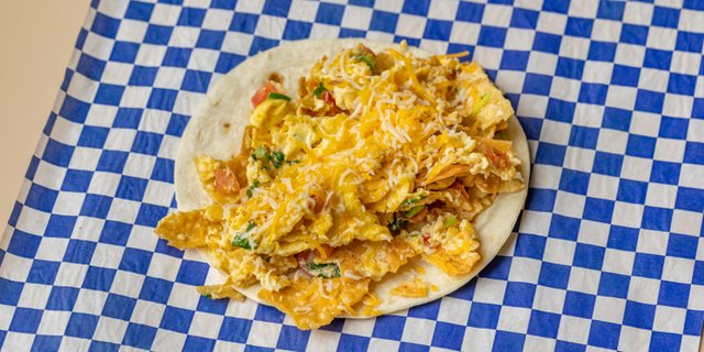 Migas Breakfast Taco