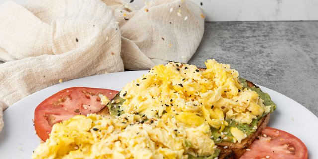 Avocado Toast & Eggs Tray