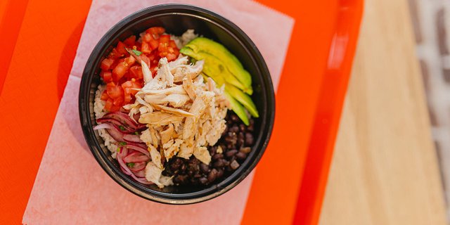 Fried Rice Rotisserie Chicken Bowl