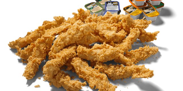 25pc Tenders (12 Sauces)