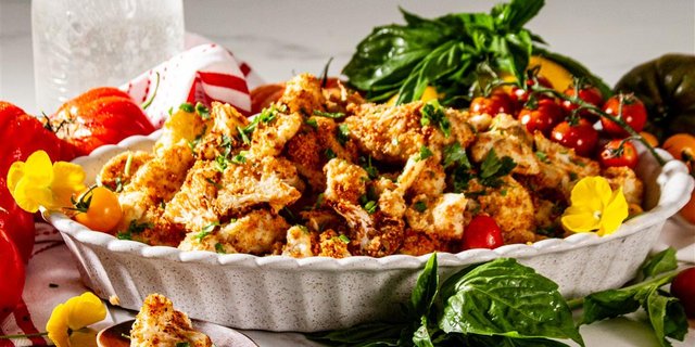 Cauliflower Oreganata