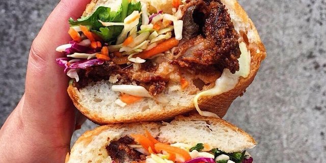 Crispy Duck Sandwich