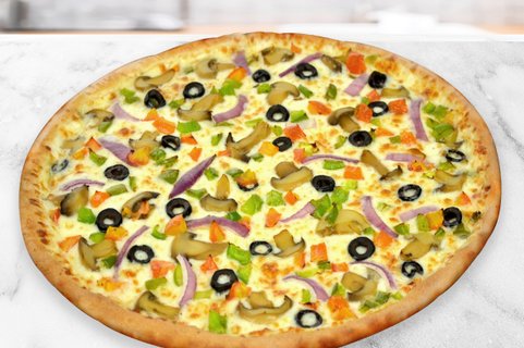 Veggie Thin Crust Pizza