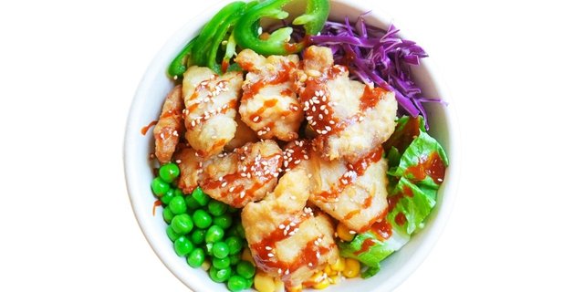 Spicy Fried Chicken Bowl