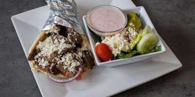 Mediterranean Pita Sandwich