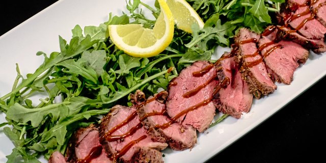 Shaved Beef Tenderloin Platter