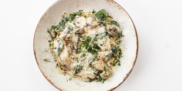 Chicken & Spinach Pasta