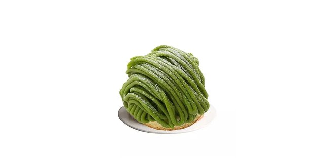 Matcha & Red Bean Mont Blance