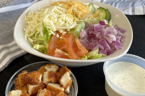 Crispy Chicken Salad