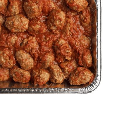 Small Meatballs With Marinara (Serves 16)