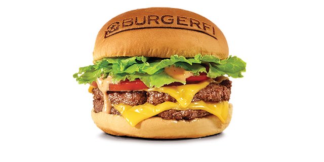 BurgerFi Double Cheeseburger Boxed Lunch