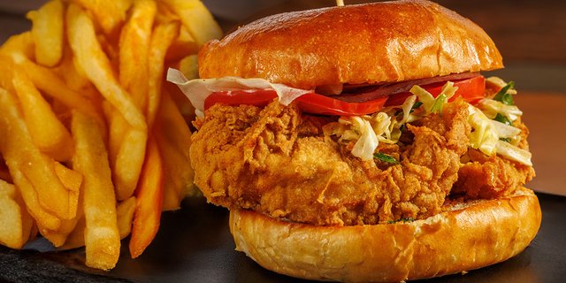 The Crunch Burger Combo