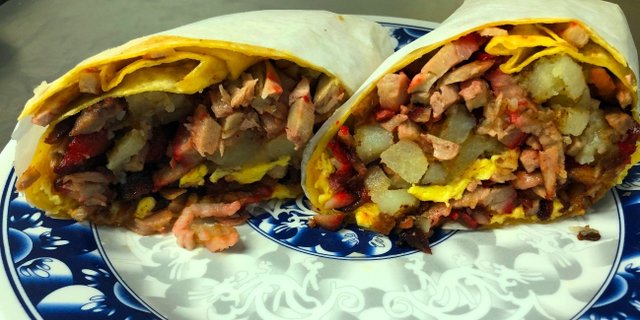 Boxed Breakfast Burrito