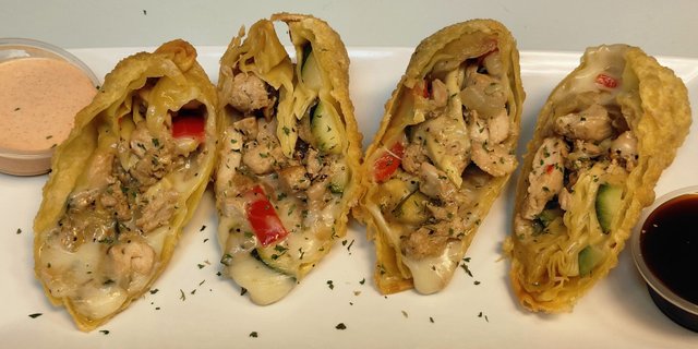 Egg Rolls Catering Tray