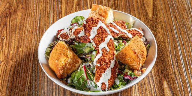 Buttermilk Fried Chicken Salad
