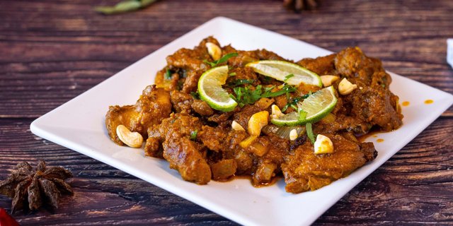 Amaravati Chicken Curry