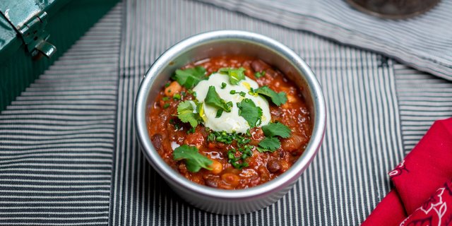 Vegan Fire-Roasted Chili