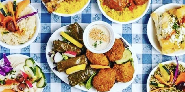 Lunch Mezza Menu w/ 1 Entree Package