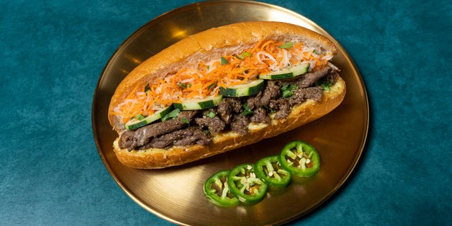 Chargrilled Beef Banh Mi