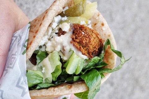 Falafel Pita Wrap