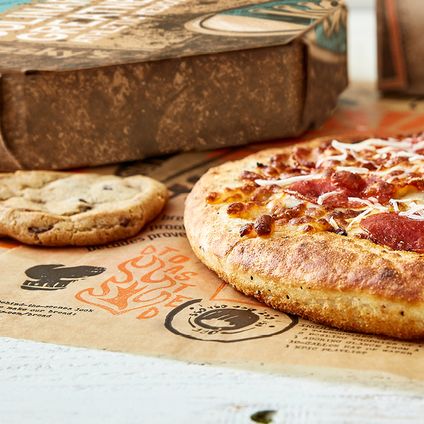 Pepperoni & Double Cheese Pizza Lunch Box