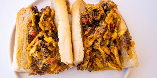 Chicken Shawarma Cheesesteak