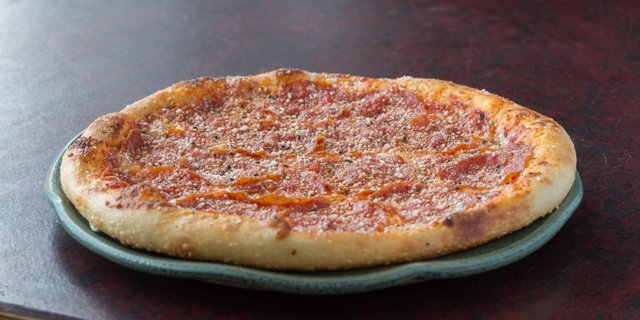 Double-Pepperoni Pizza