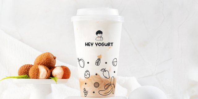 Lychee Yogurt Smoothie