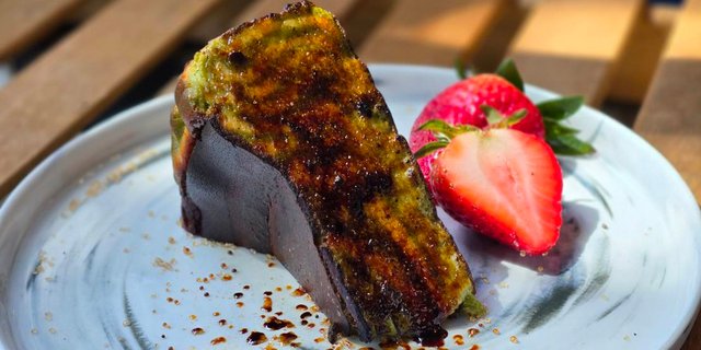 Uji Matcha Basque Burnt Cake