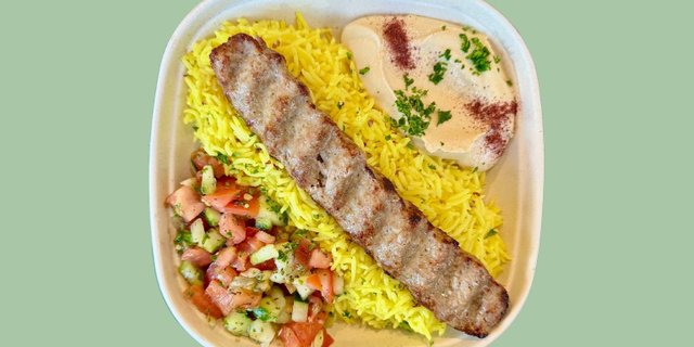 Beef Kifta Kebab Bowl