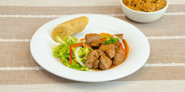Stew Goat Plate (Large)