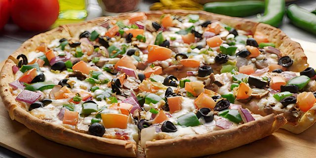 Bombay Garlic Paneer Pizza