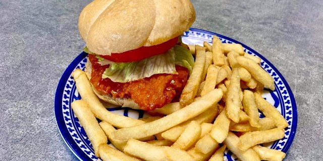 Fried Chicken Sandwich & Fries