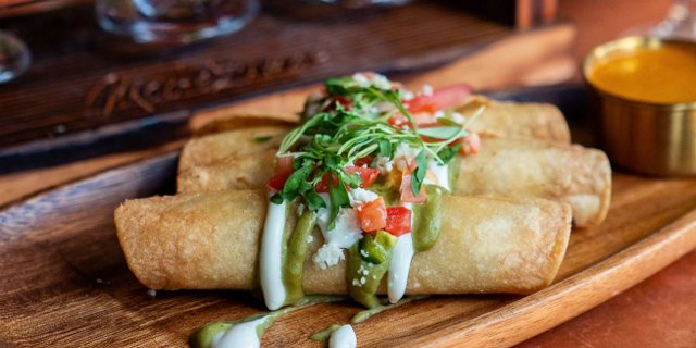 Crispy Flautas Platter