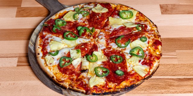 Hell Yeah Hawaiian Pizza