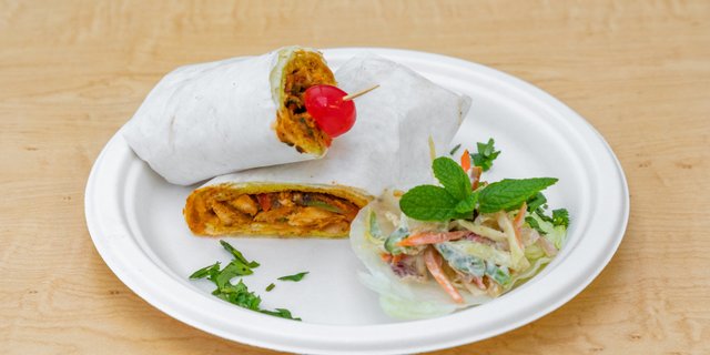 Paneer Tikka Kathi Roll