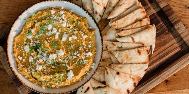 Yellow Beet Hummus