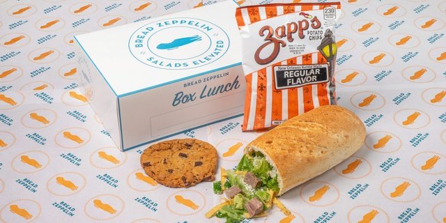 Tejano Steak Zeppelin Box Lunch