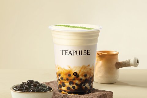 Cheese Cloud Boba Milk Tea