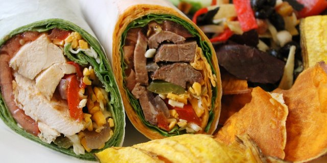 Fajita Sandwich Wraps