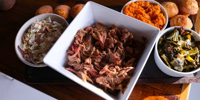 Pulled Pork Sandwich Bar