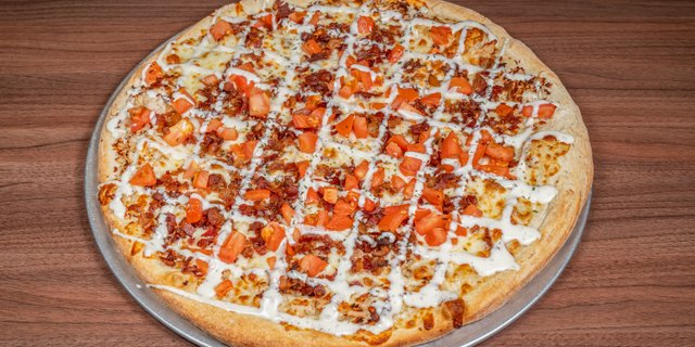 Chicken Bacon Ranch Pizza