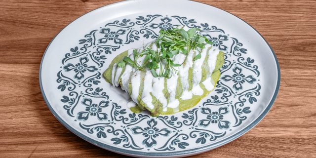 Chile Poblano Enchiladas